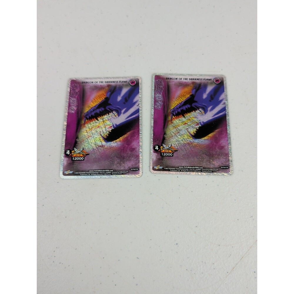 Yu Yu Hakusho TCG CCG Dragon of the Darkness Flame S174/176 1st/Unl Edition X2